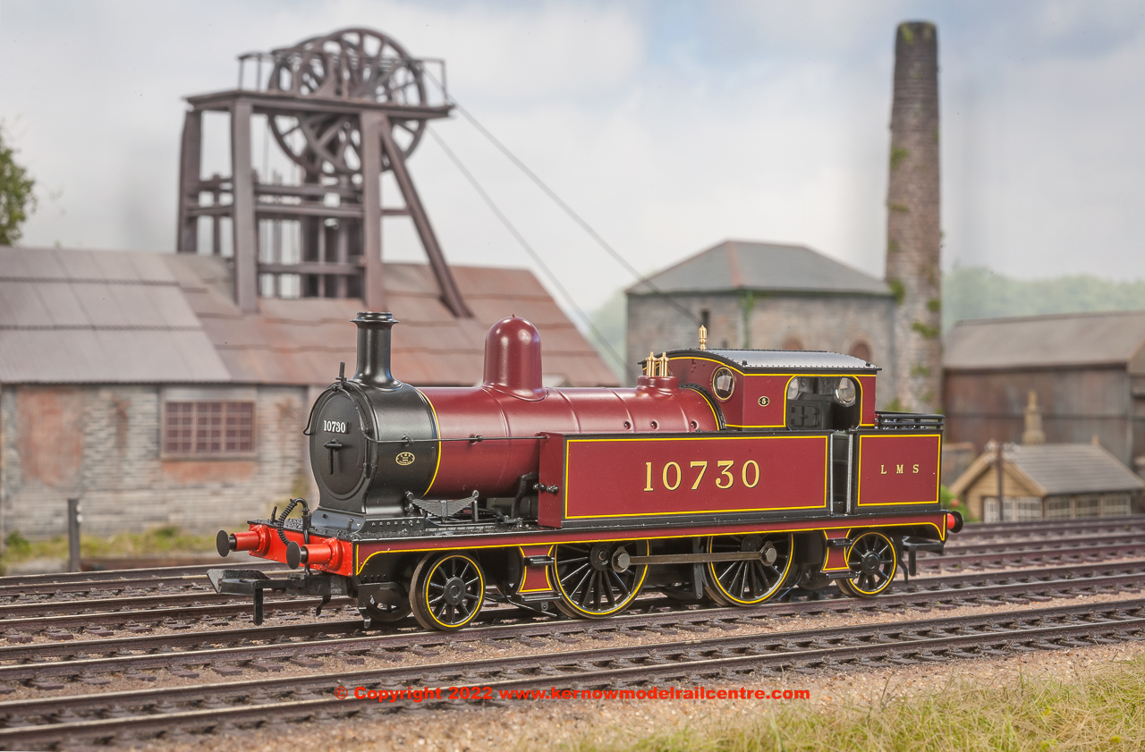 31-168A Bachmann L&YR Class 5 Tank number 10730 in LMS Crimson Lake livery